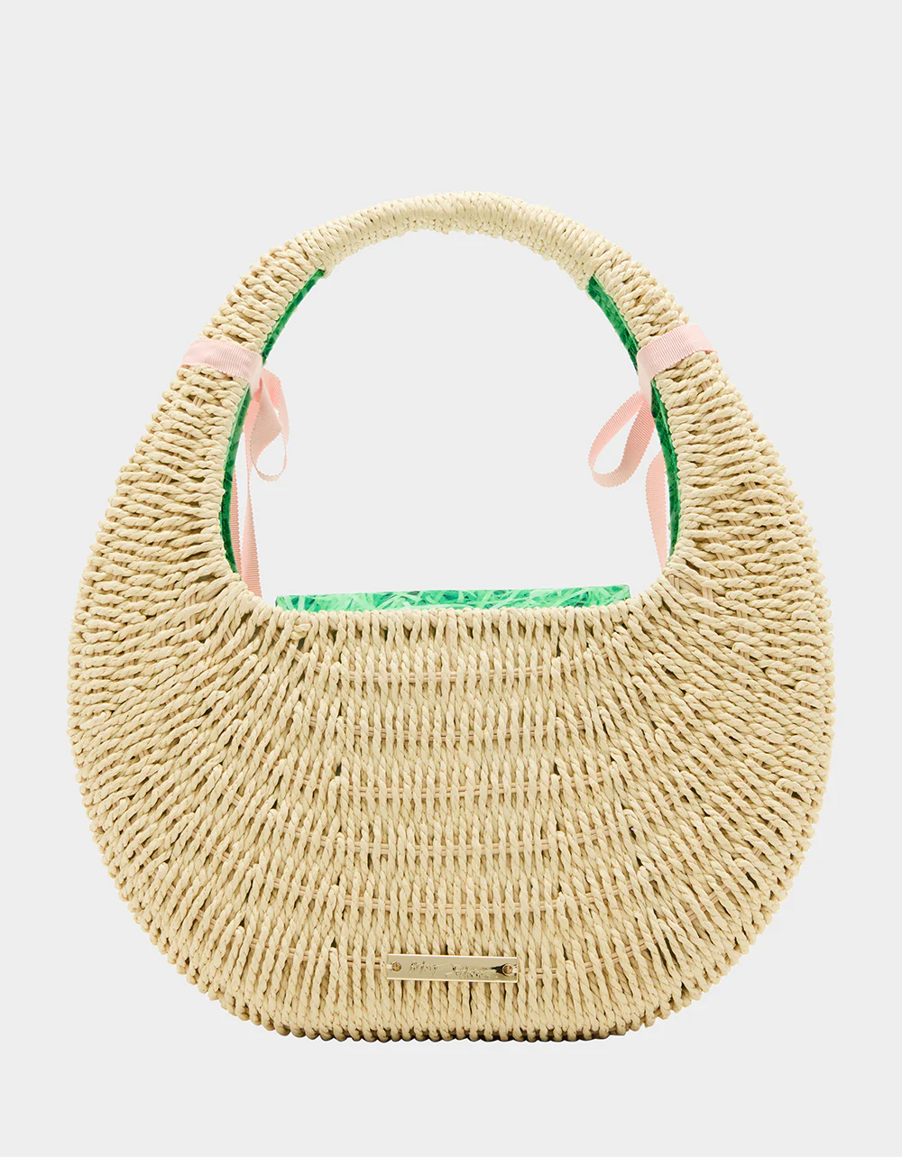 ON THE HUNT WICKER BAG NATURAL - Image 5