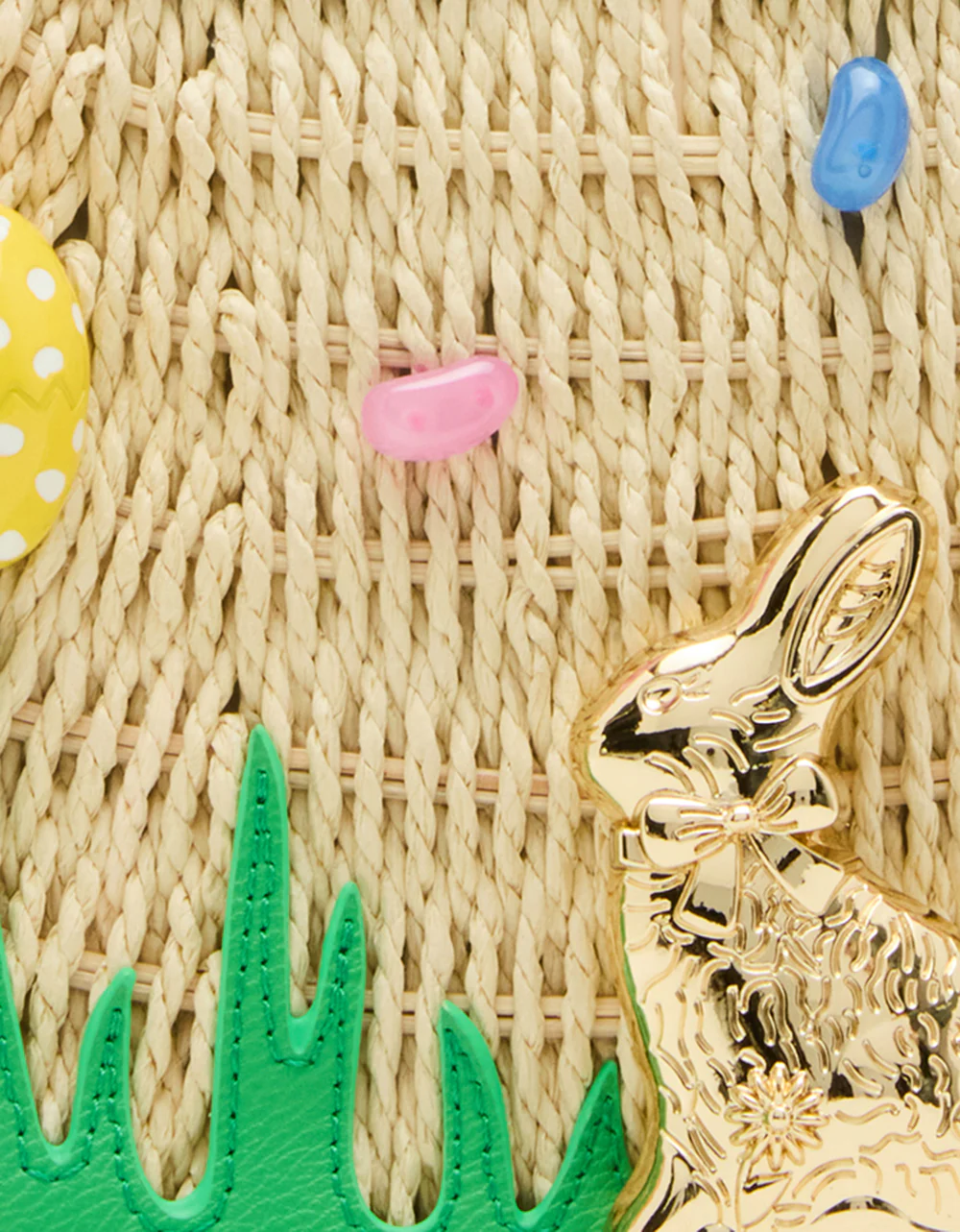 ON THE HUNT WICKER BAG NATURAL - Image 6