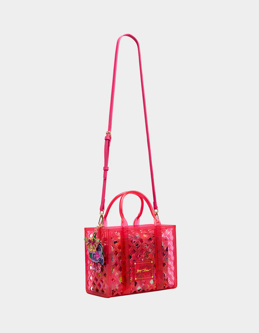 JAMMIN CLEAR SATCHEL PINK - Image 3