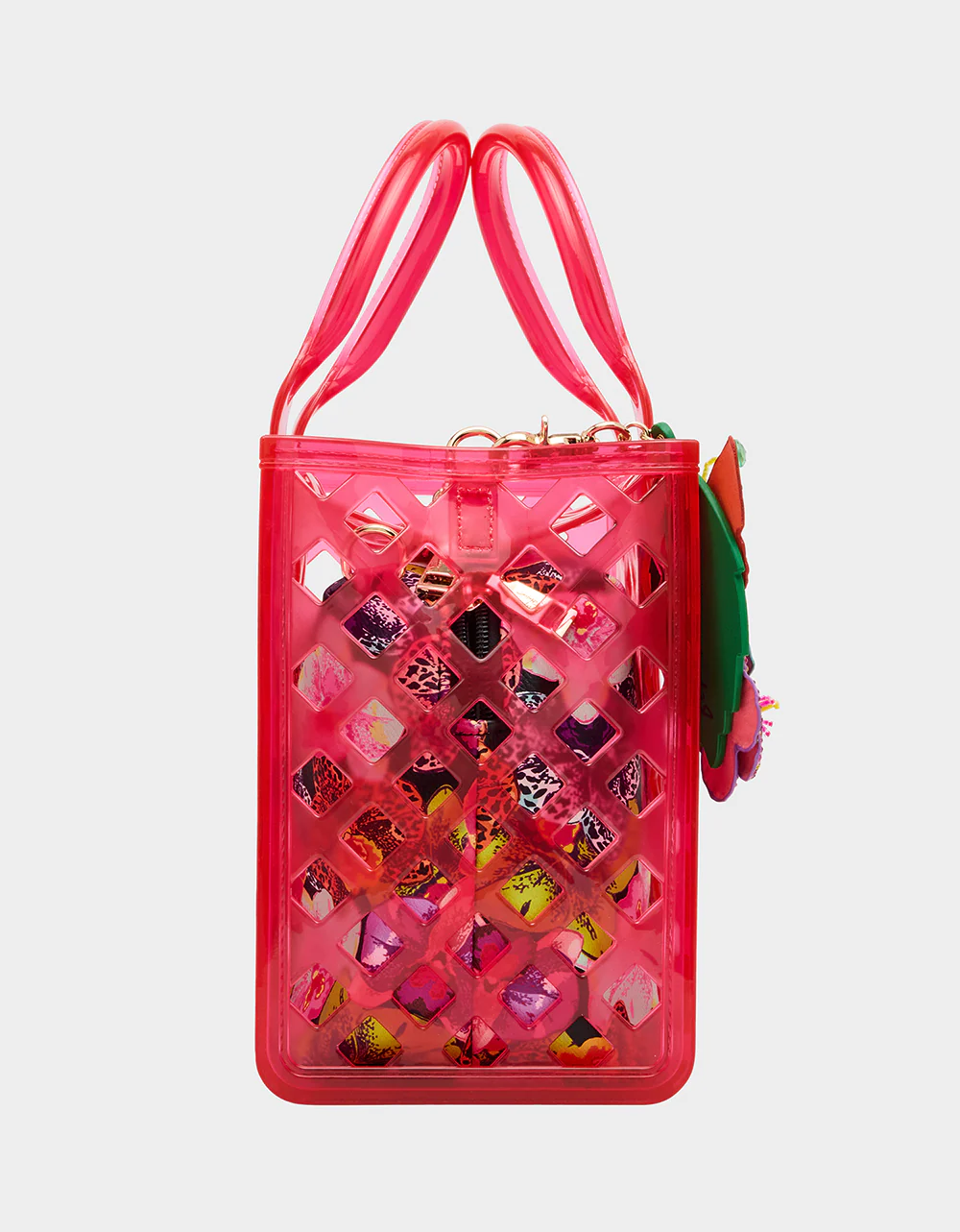 JAMMIN CLEAR SATCHEL PINK - Image 4