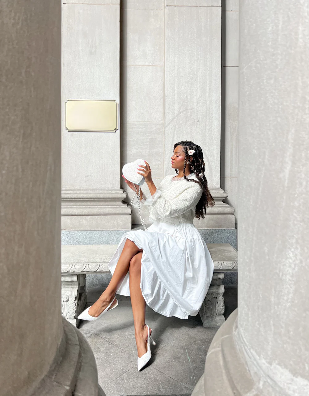 CLARK HEELS IVORY - Image 9