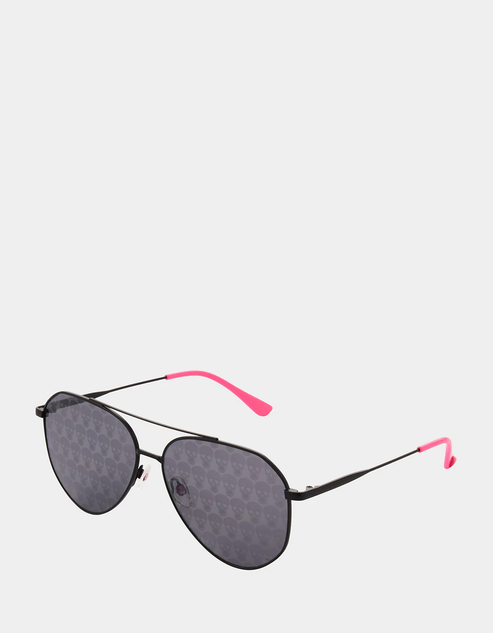 THE FINE PRINT AVIATOR SUNGLASSES BLACK - Image 3